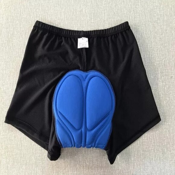 Men's Women's Cycling Shorts Bicycle Lingerie with Sponge Gel 3D Padded - Picture 6 of 8